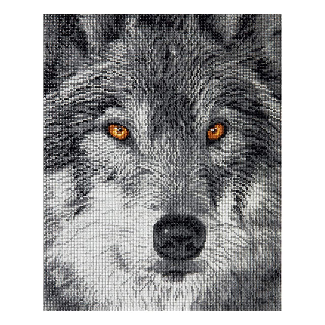 Wolf Square Diamond Art Kit by Make Market®